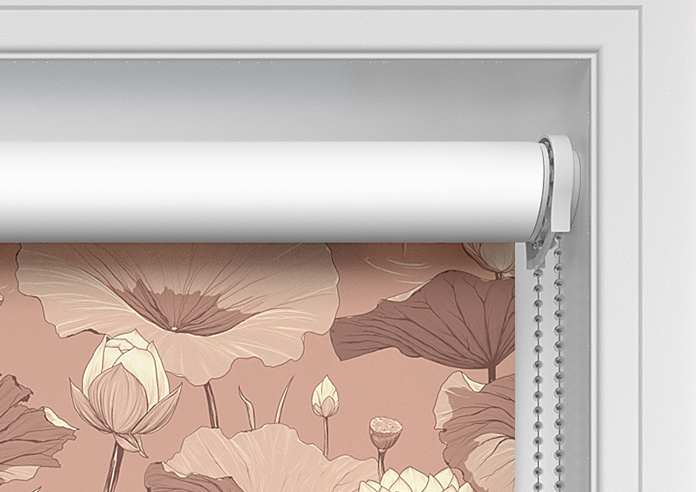 Lotus, Rosewater - Twist&Fit Roller Blind - Image 11